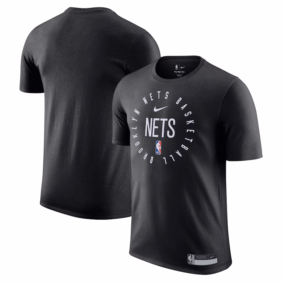 Men's Brooklyn Nets Nike Black 2024/25 Legend On-Court Practice Performance T-Shirt - Jersey