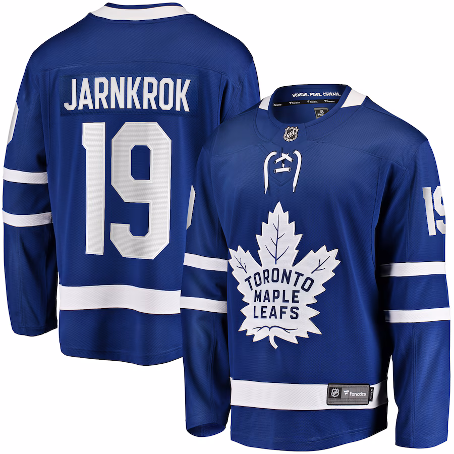 Men's Toronto Maple Leafs Calle Jarnkrok Fanatics Blue Home Breakaway Player Jersey - Jersey