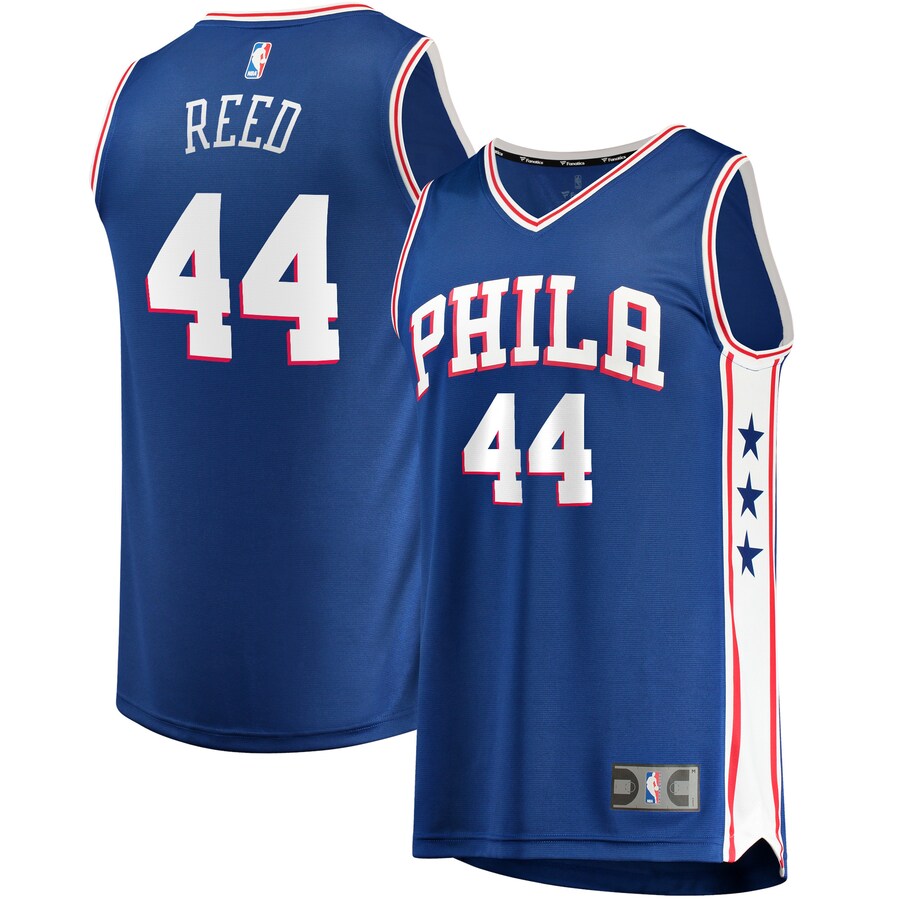 Men's Philadelphia 76ers Paul Reed Fanatics Royal Fast Break Replica Jersey - Icon Edition - Jersey