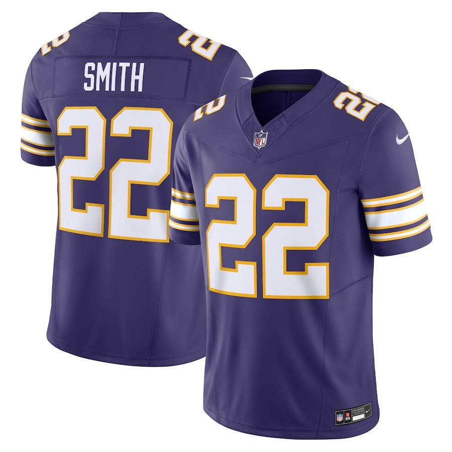 Men's Minnesota Vikings Harrison Smith Nike Purple Vapor F.U.S.E. Limited Jersey - Jersey