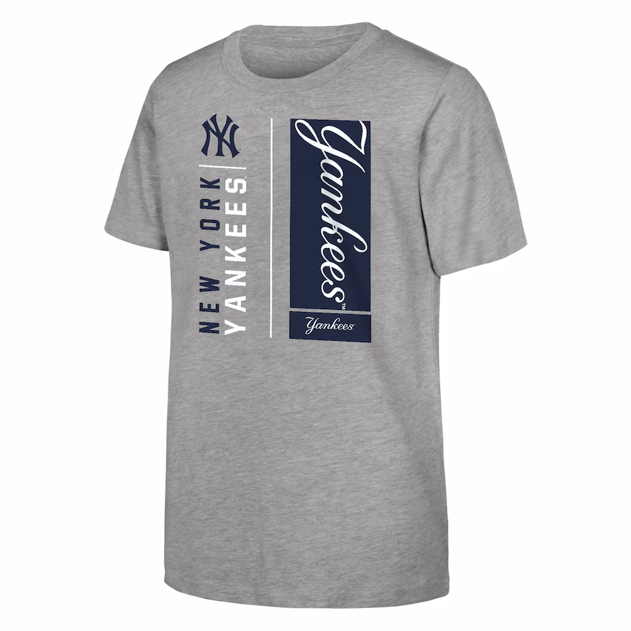 Youth New York Yankees Heather Gray The MVP T-Shirt - Jersey