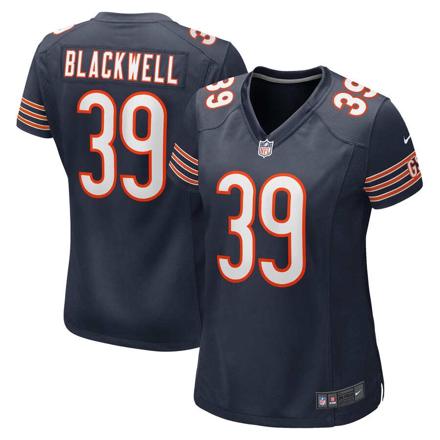 Women's Chicago Bears Josh Blackwell Nike Navy Game Player Jersey - Jersey