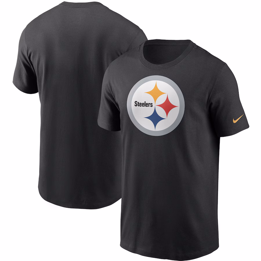 Men's Pittsburgh Steelers Nike Black Primary Logo T-Shirt - Jersey