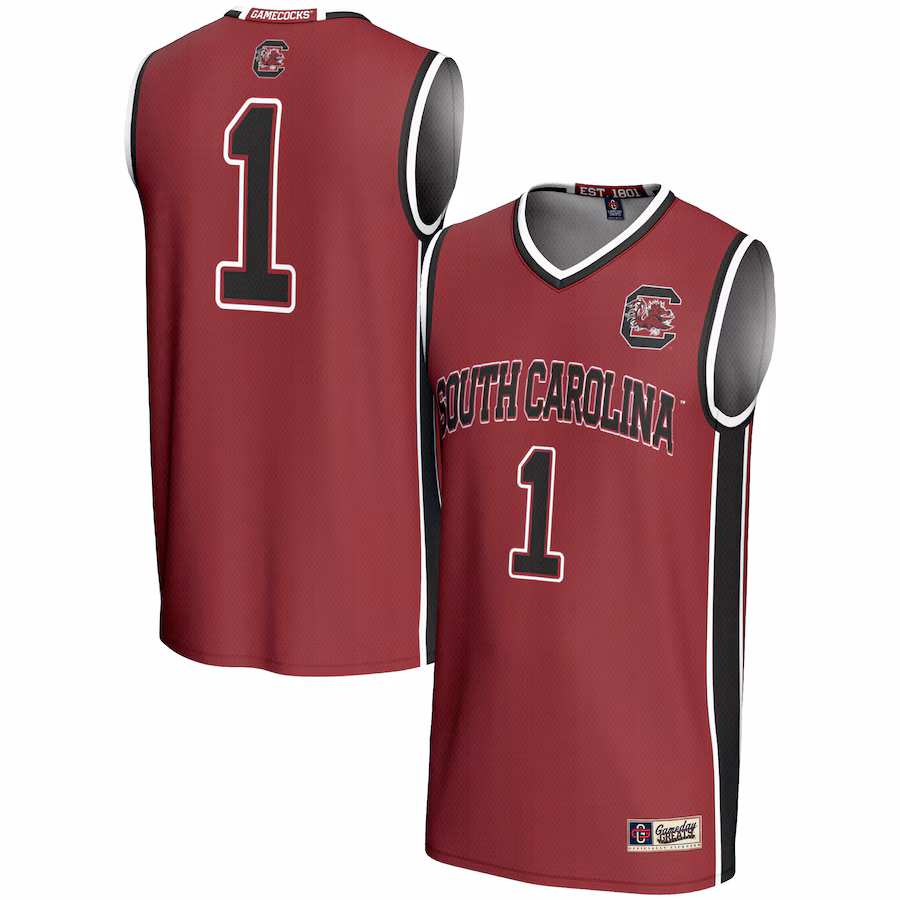 Youth GameDay Greats #1 Garnet South Carolina Gamecocks Lightweight Basketball Fashion Jersey - Jersey