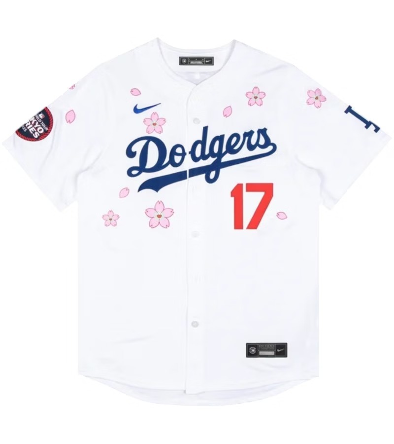 Nike x Takashi Murakami x MLB World Tour Tokyo Series 2025 Dodgers Ohtani Jersey - Jersey