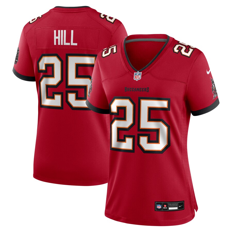 Women's Tampa Bay Buccaneers Troy Hill Nike Red Game Jersey - Jersey