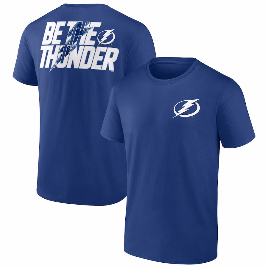 Men's Tampa Bay Lightning Blue Bring It T-Shirt - Jersey