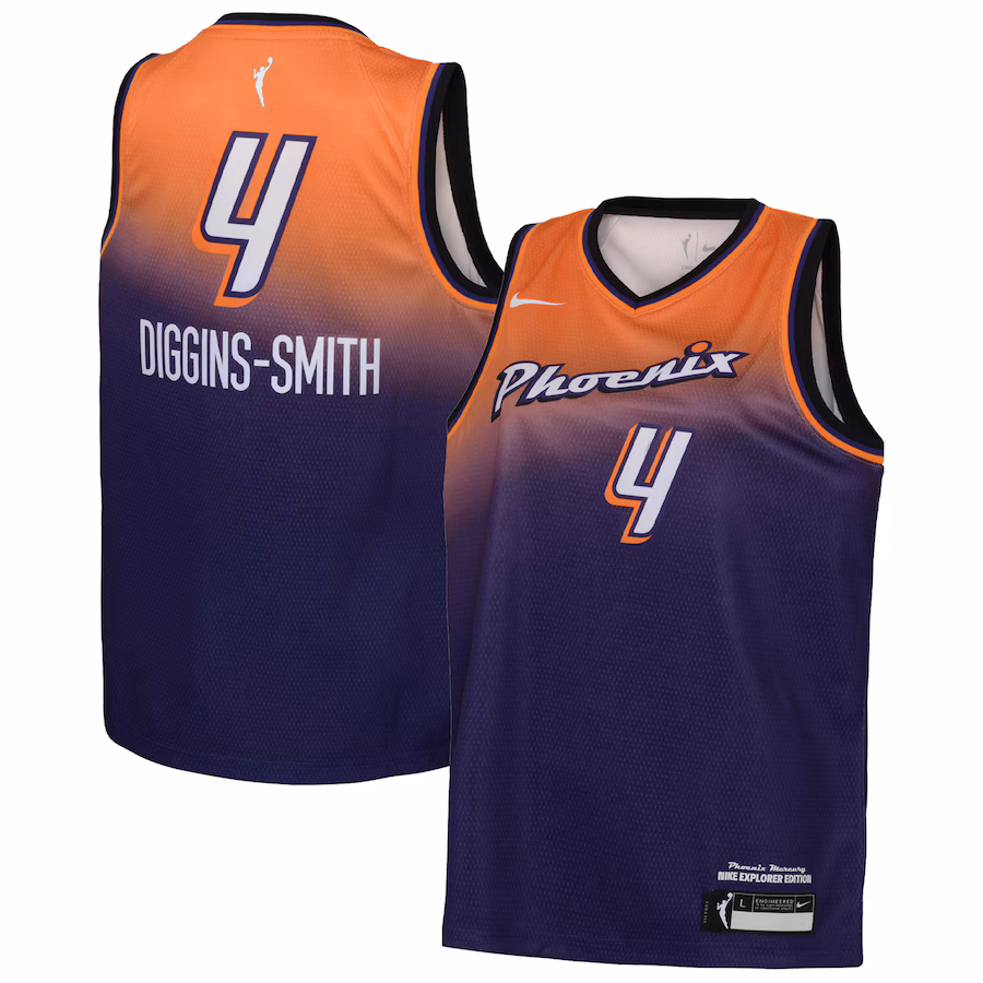 Youth Phoenix Mercury Skylar Diggins-Smith Nike Purple 2021 Explorer Edition Victory Player Jersey - Jersey