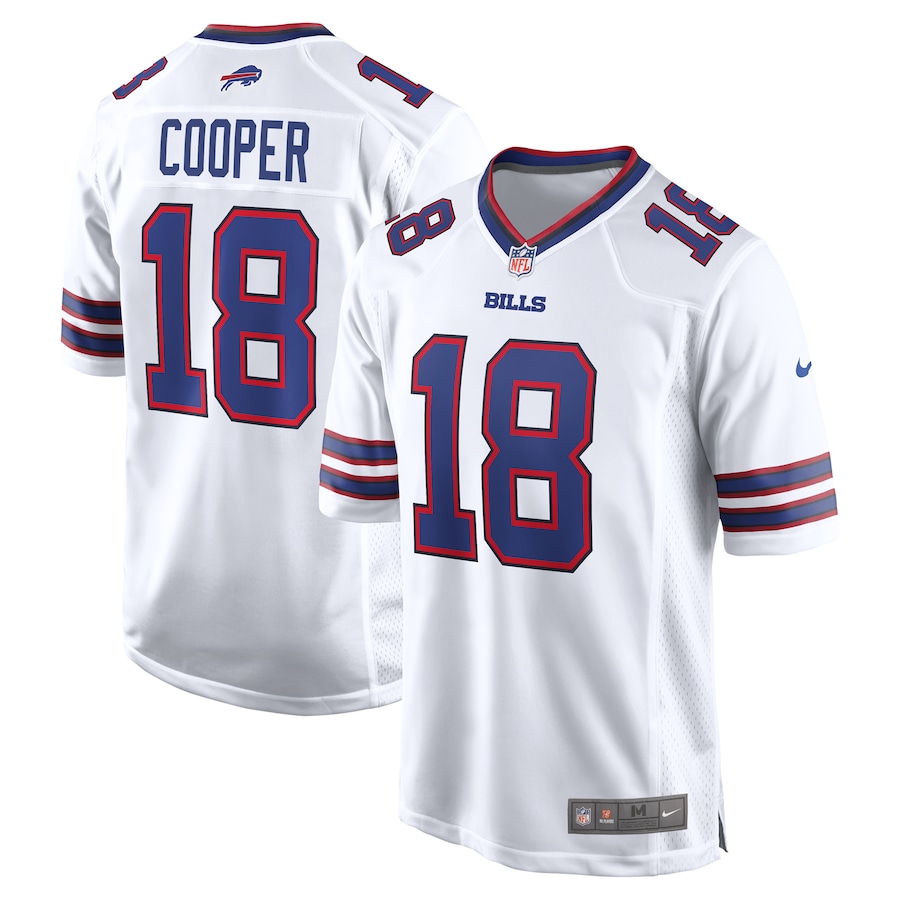 Men's Buffalo Bills Amari Cooper Nike White Game Jersey - Jersey