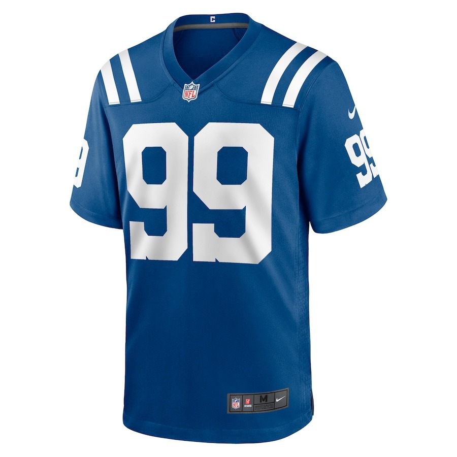Men's Indianapolis Colts DeForest Buckner Nike Royal Game Jersey - Jersey