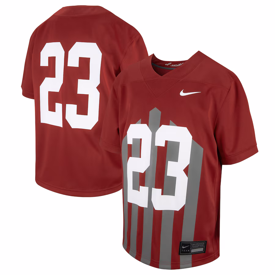 Youth Nike # Cardinal Iowa State Cyclones Football Game Jersey - Jersey