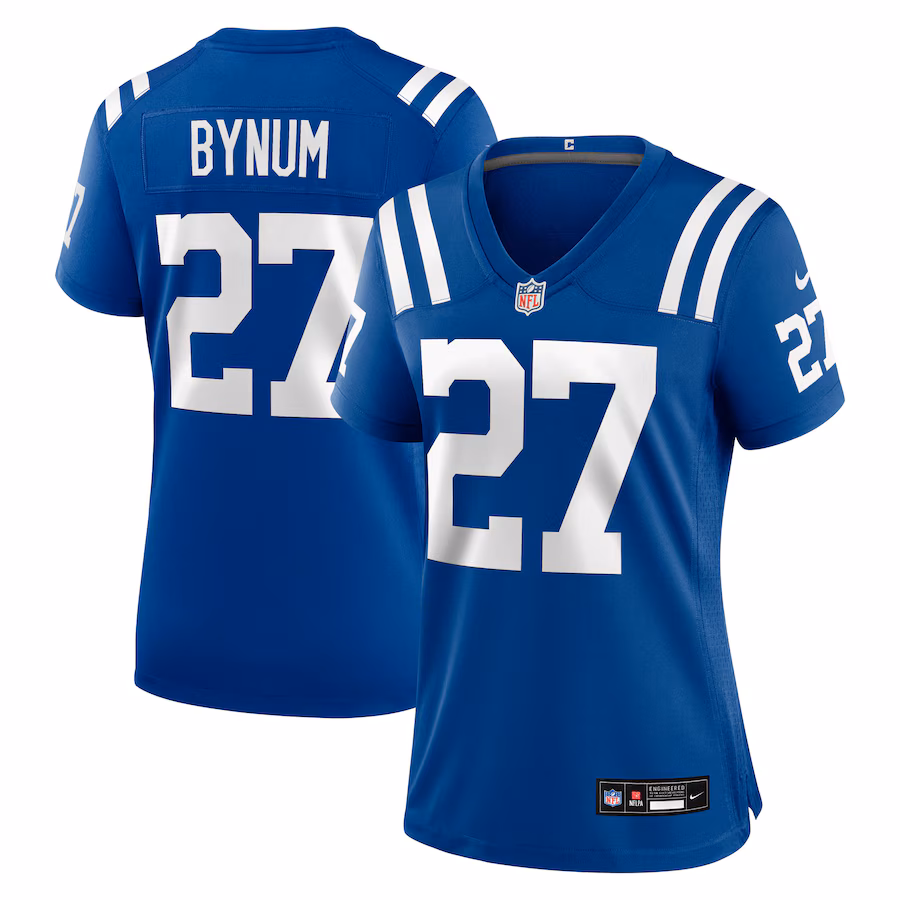 Women's Indianapolis Colts Camryn Bynum Nike Royal Team Game Jersey - Jersey