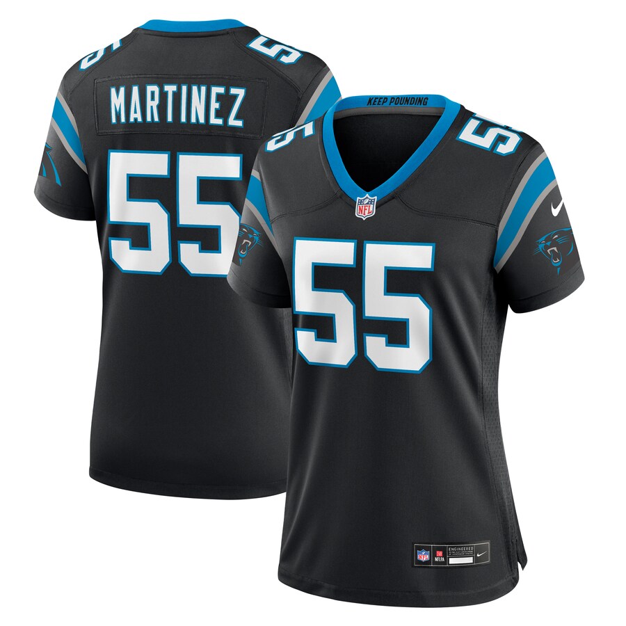 Women's Carolina Panthers Blake Martinez Nike  Black  Game Jersey - Jersey