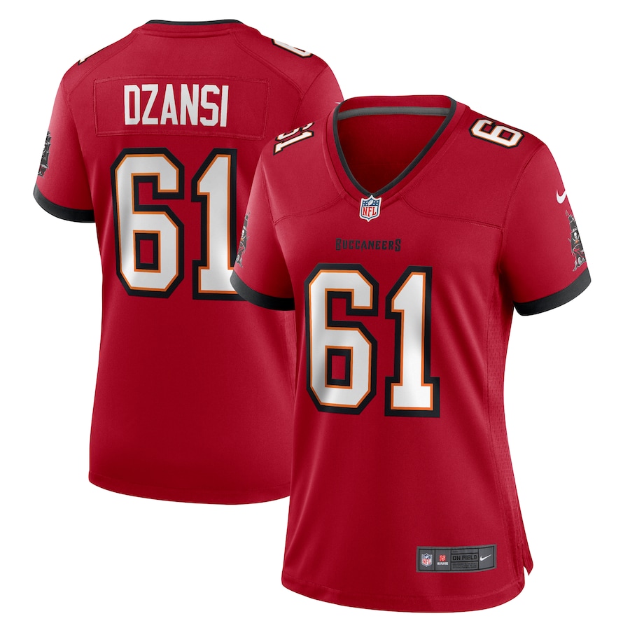 Women's Tampa Bay Buccaneers Silas Dzansi Nike Red Game Jersey - Jersey