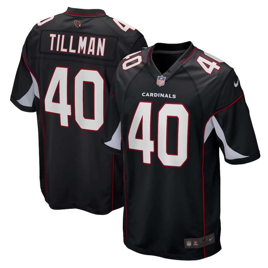 Men's Arizona Cardinals Pat Tillman Nike Black Retired Player Alternate Game Jersey - Jersey