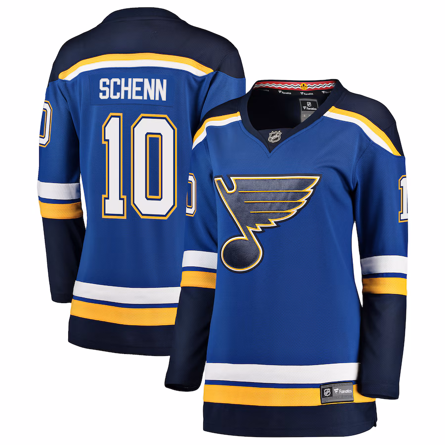 Women's St. Louis Blues Brayden Schenn Fanatics Blue Breakaway Player Jersey - Jersey