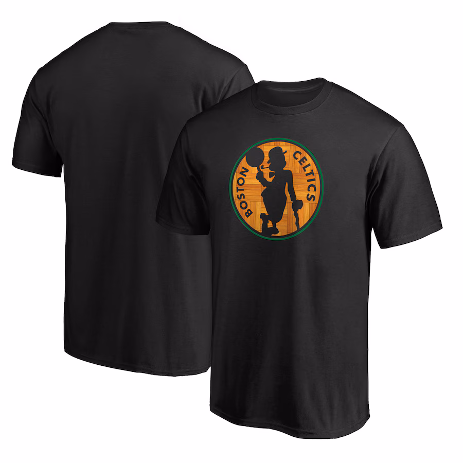 Men's Boston Celtics  Black Hardwood T-Shirt - Jersey