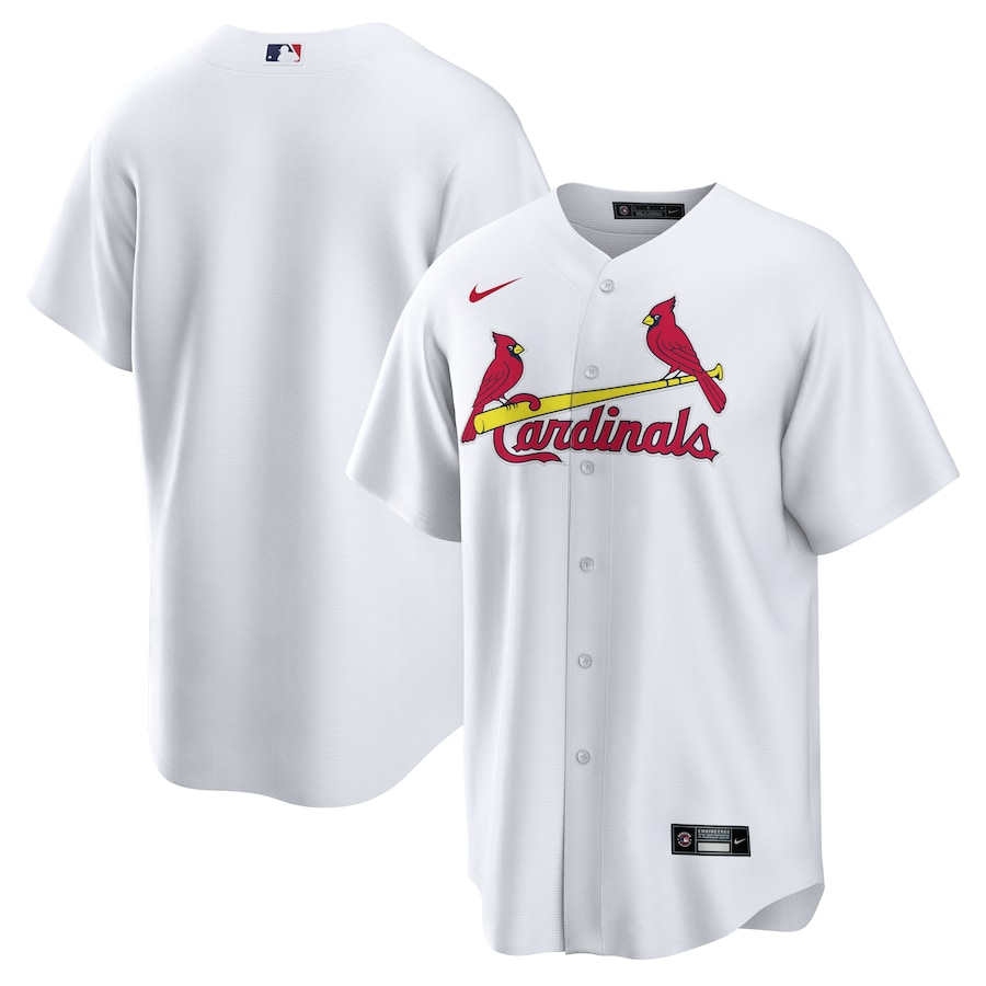 Men's St. Louis Cardinals Nike White Home Replica Team Jersey - Jersey