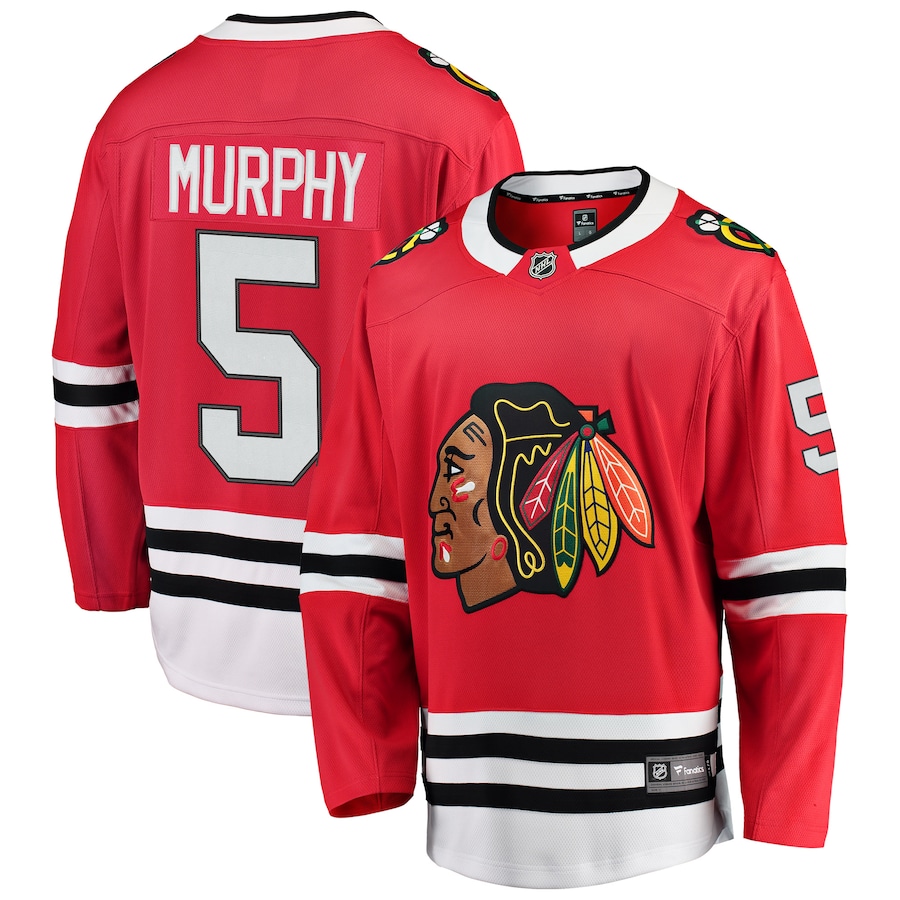 Men's Chicago Blackhawks Connor Murphy Fanatics Red Breakaway Player Jersey - Jersey