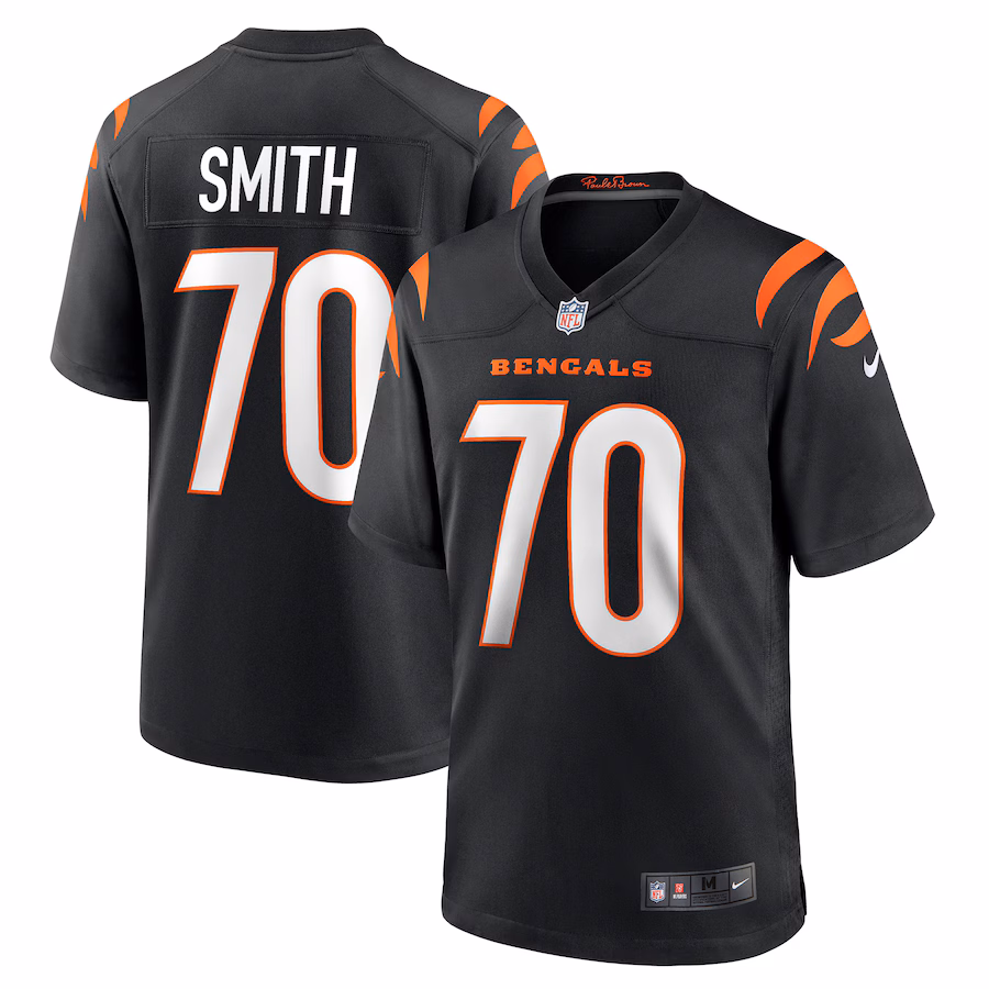 Men's Cincinnati Bengals D'Ante Smith Nike Black Game Jersey - Jersey