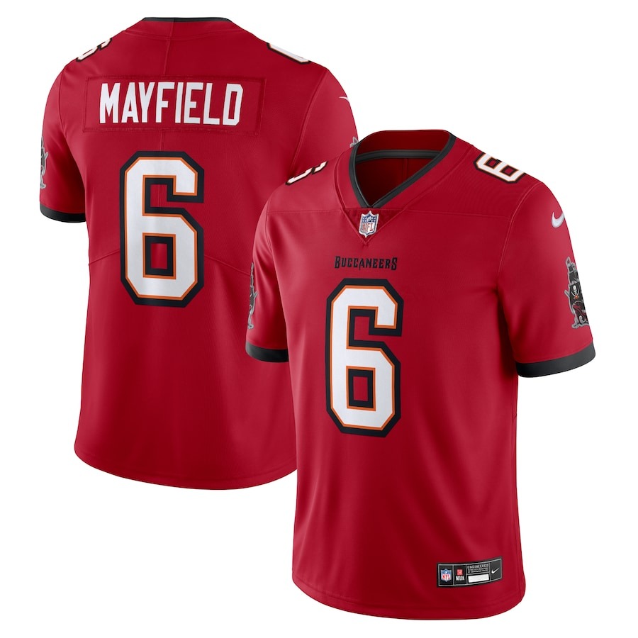 Men's Tampa Bay Buccaneers Baker Mayfield Nike Red  Vapor Untouchable Limited Jersey - Jersey
