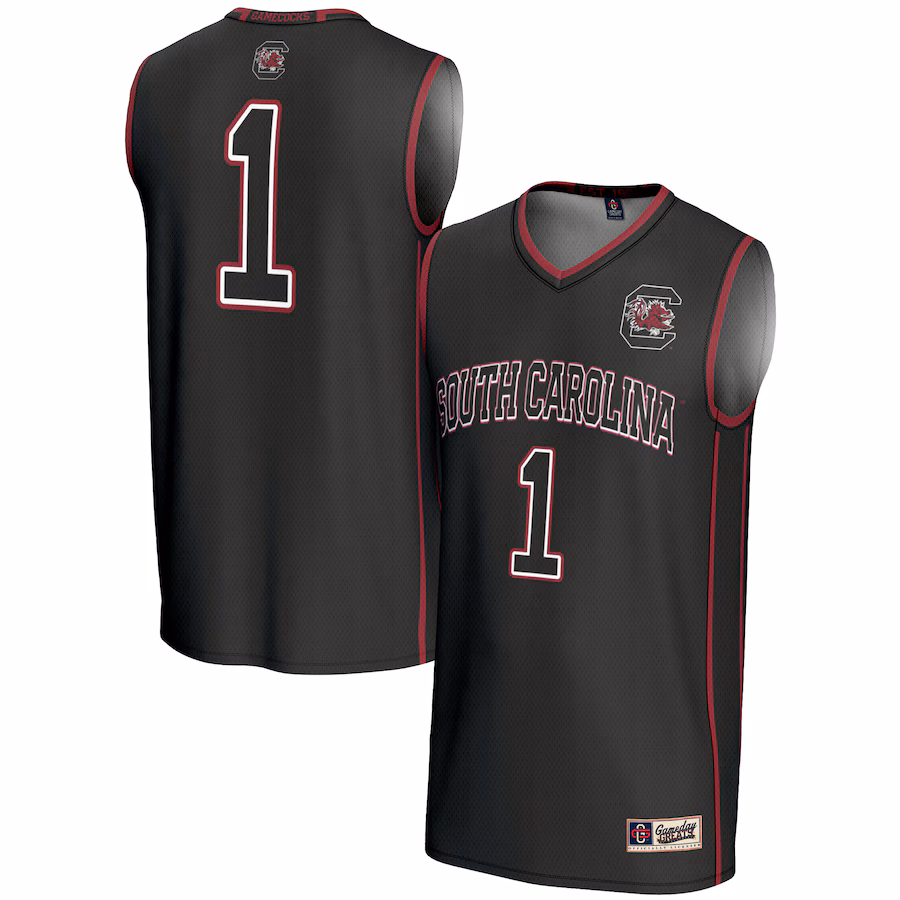 Unisex GameDay Greats #1 Black South Carolina Gamecocks Lightweight Basketball Jersey - Jersey