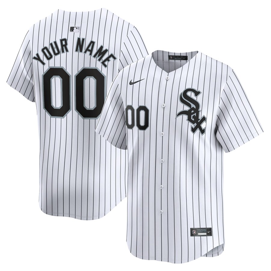 Youth Chicago White Sox Nike White Home Limited Custom Jersey - Jersey
