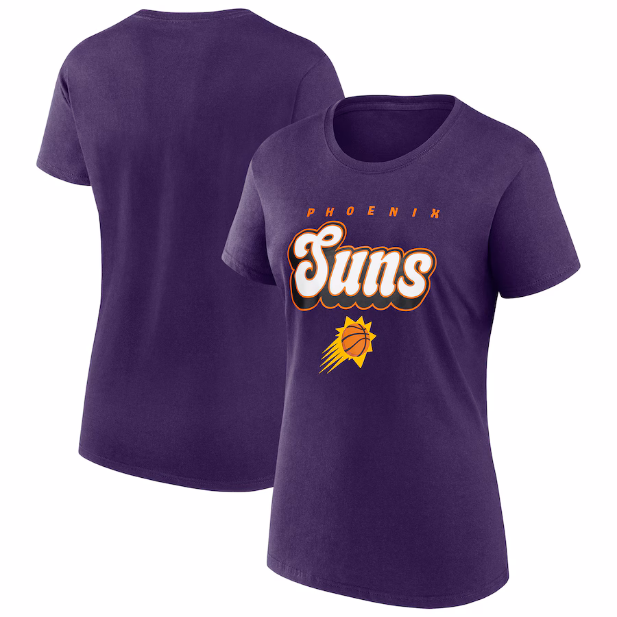 Women's Phoenix Suns  Fanatics Dark Purple T-Shirt - Jersey