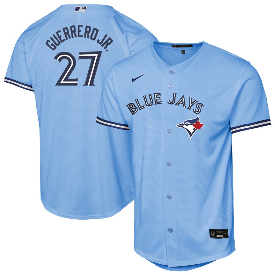 Youth Toronto Blue Jays Vladimir Guerrero Jr. Nike Powder Blue Alternate 2 Replica Jersey - Jersey