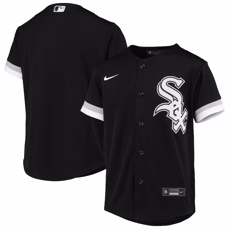 Youth Chicago White Sox Nike Black Alternate Replica Team Jersey - Jersey