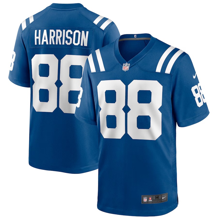 Men's Indianapolis Colts Marvin Harrison Nike Royal Game Retired Player Jersey - Jersey