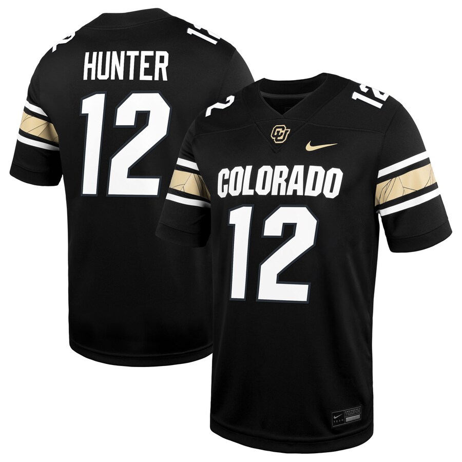 Men's Nike Travis Hunter Black Colorado Buffaloes Alternate Alumni Game Jersey - Jersey