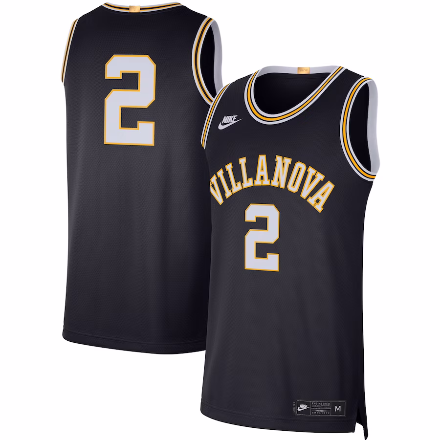 #2 Villanova Wildcats Nike Retro Limited Jersey - Navy - Jersey