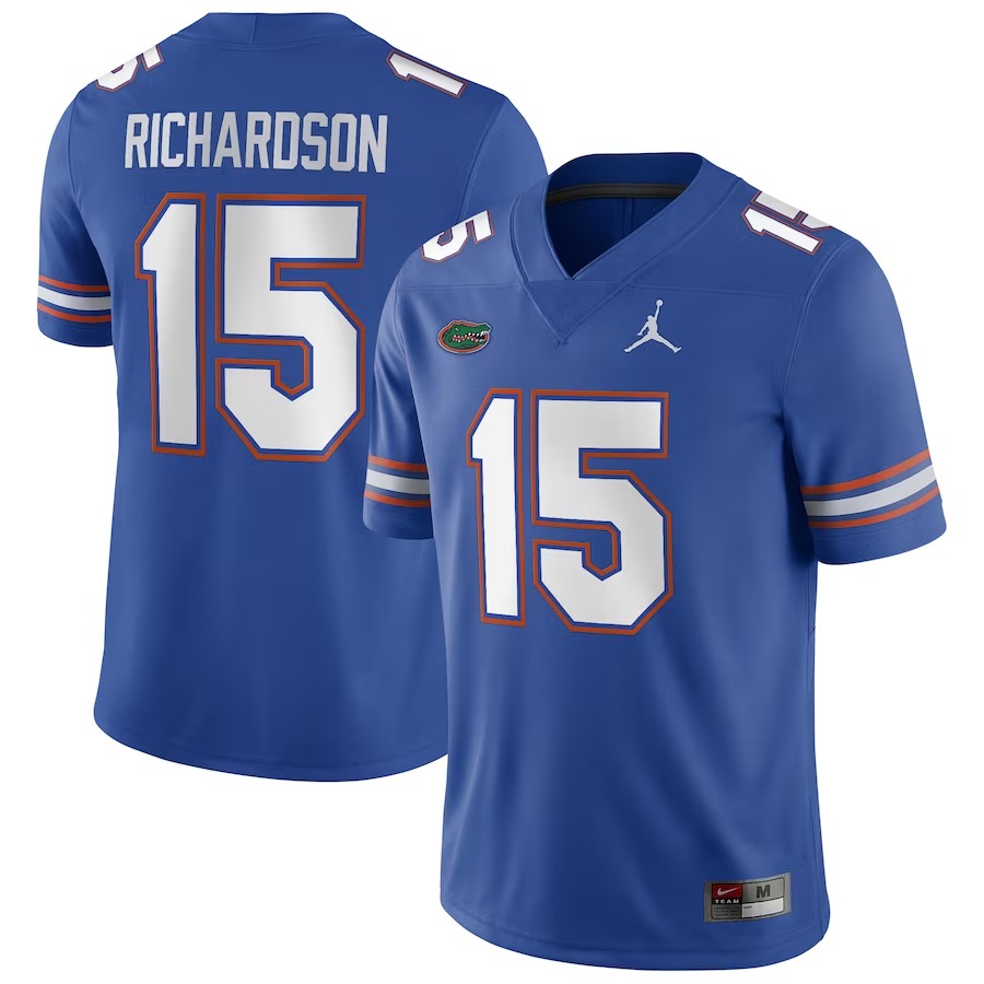 Anthony Richardson Florida Gators Jordan Brand Player Game Jersey - Royal - Jersey