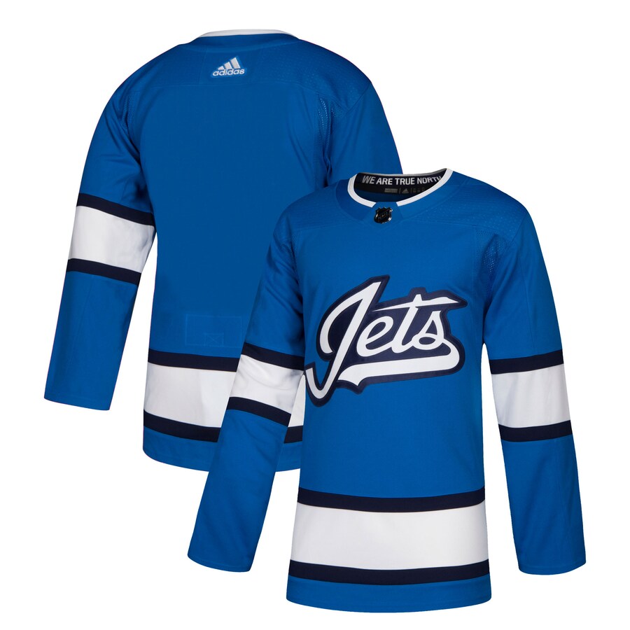 Men's Winnipeg Jets adidas Blue Alternate Authentic Jersey - Jersey