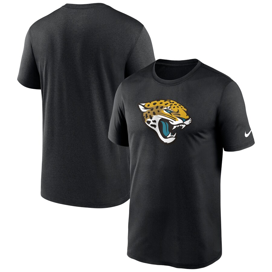 Men's Jacksonville Jaguars Nike Black Legend Logo Performance T-Shirt - Jersey