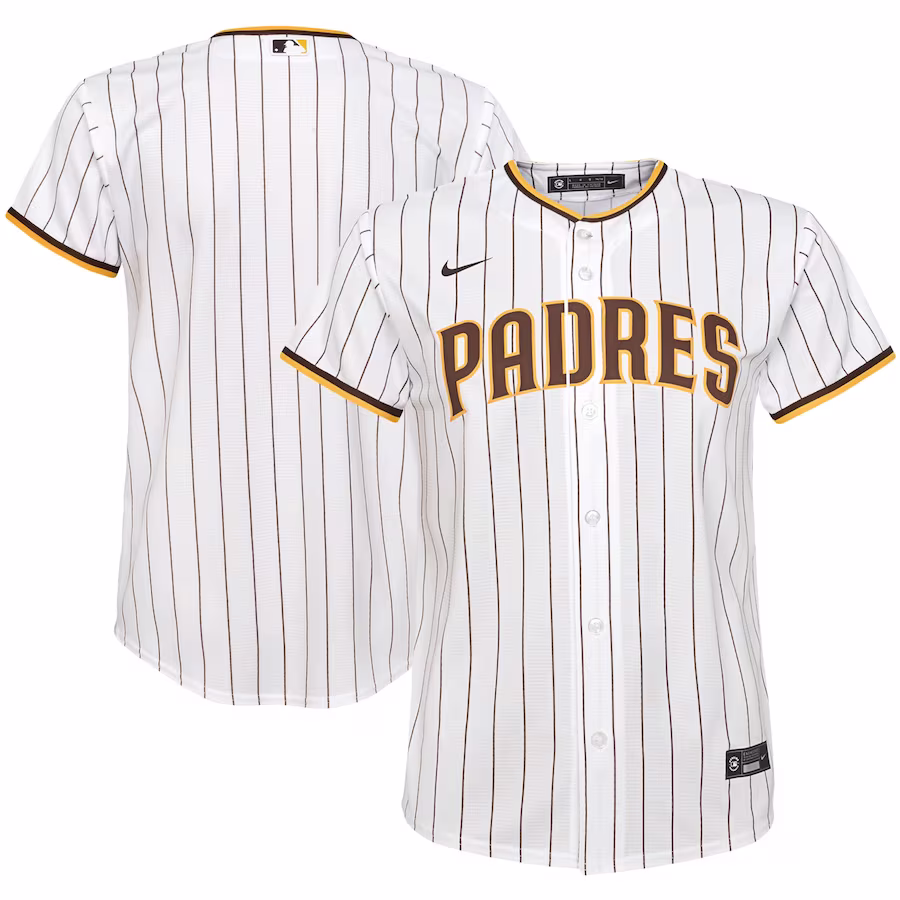 Youth San Diego Padres Nike White Home Replica Team Jersey - Jersey