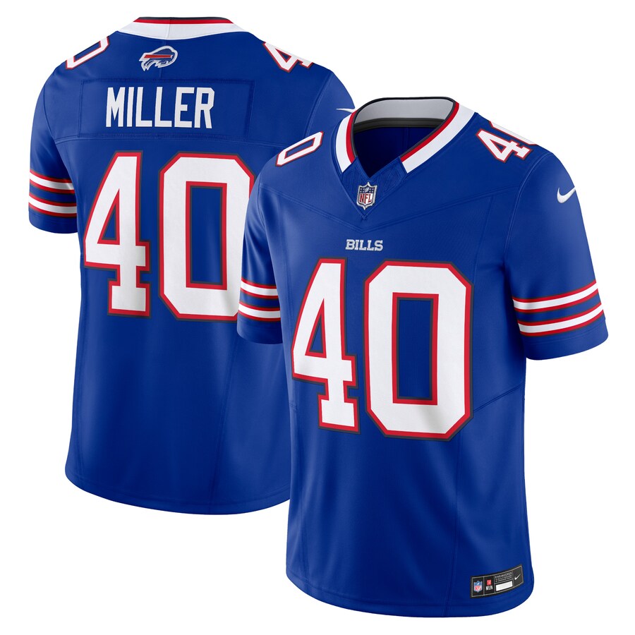 Men's Buffalo Bills Von Miller Nike Royal Vapor F.U.S.E. Limited Jersey - Jersey