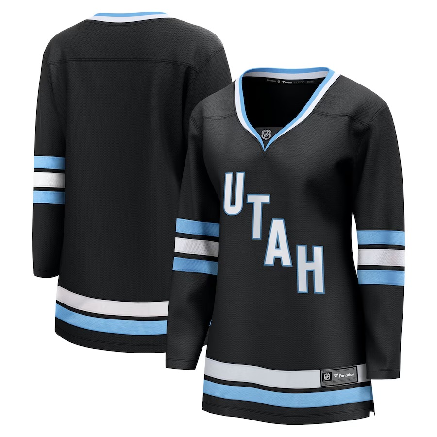 Women's Utah Hockey Club Fanatics Black Premier Breakaway Home Jersey - Jersey