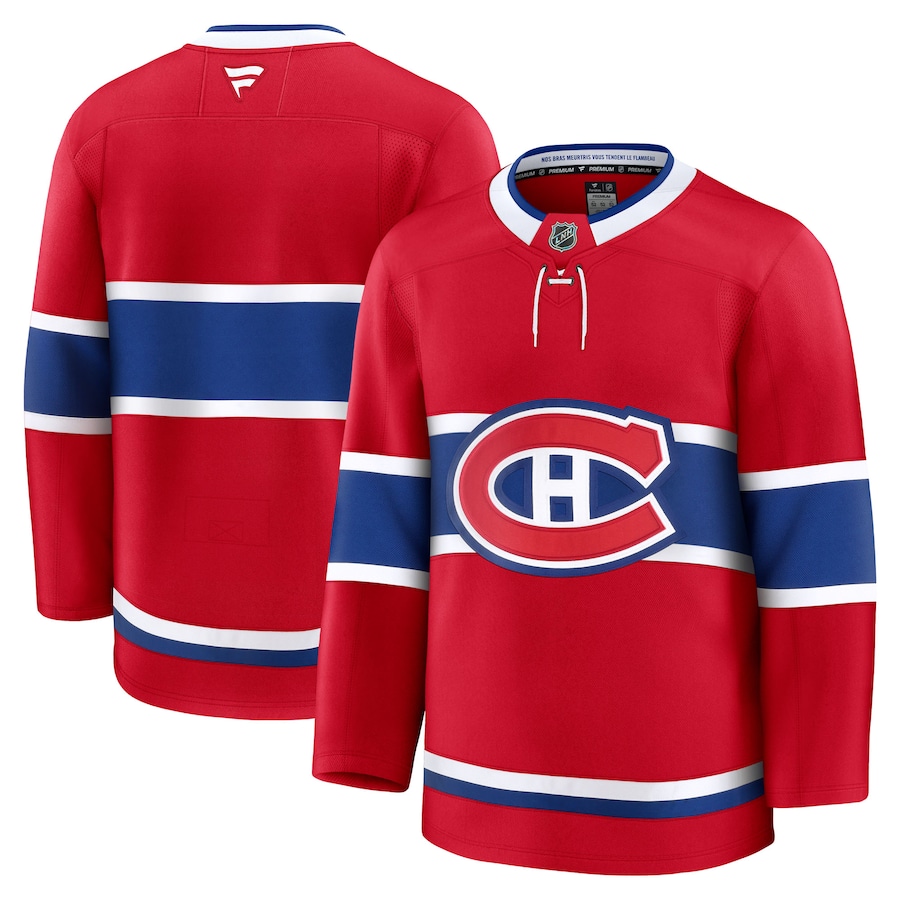 Men's Montreal Canadiens Fanatics Red Home Premium Jersey - Jersey