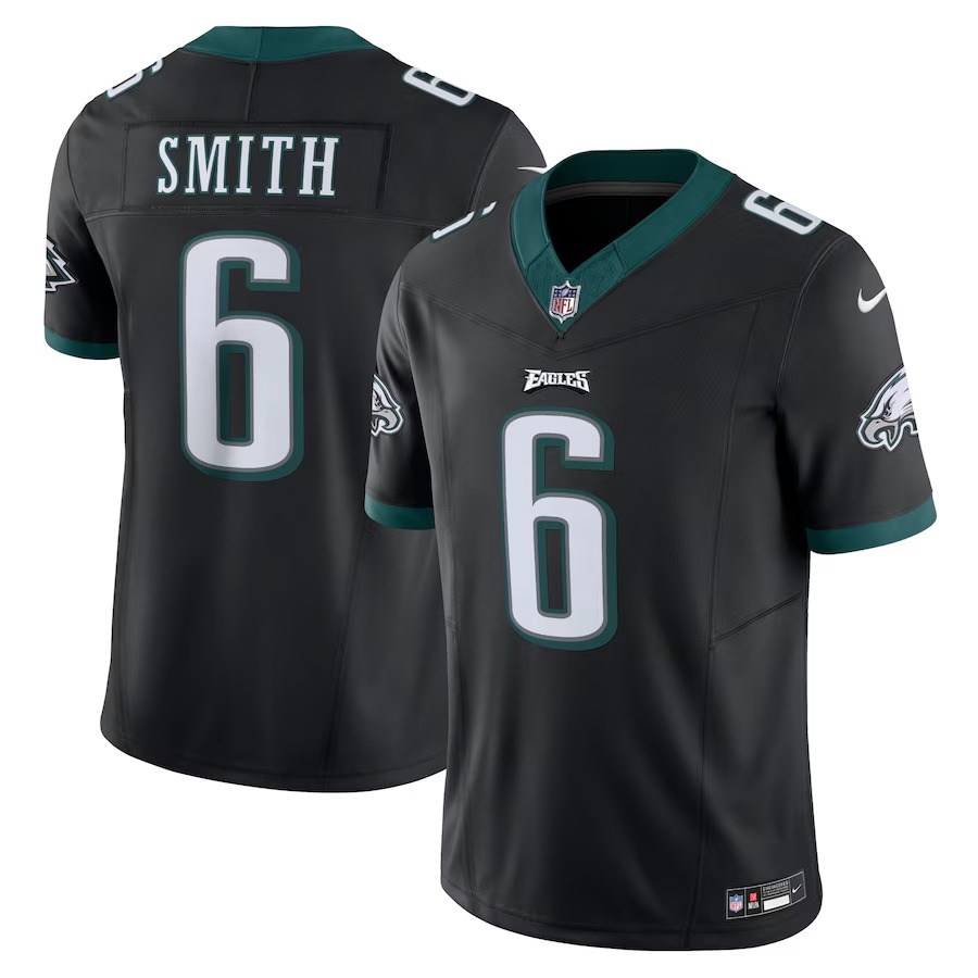 Men's Philadelphia Eagles DeVonta Smith Nike Black Vapor F.U.S.E. Limited Jersey - Jersey