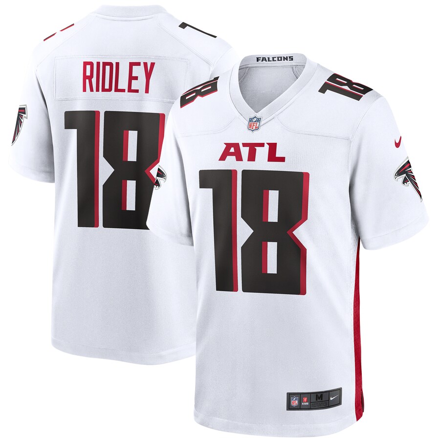 Men's Atlanta Falcons Calvin Ridley Nike White Game Jersey - Jersey