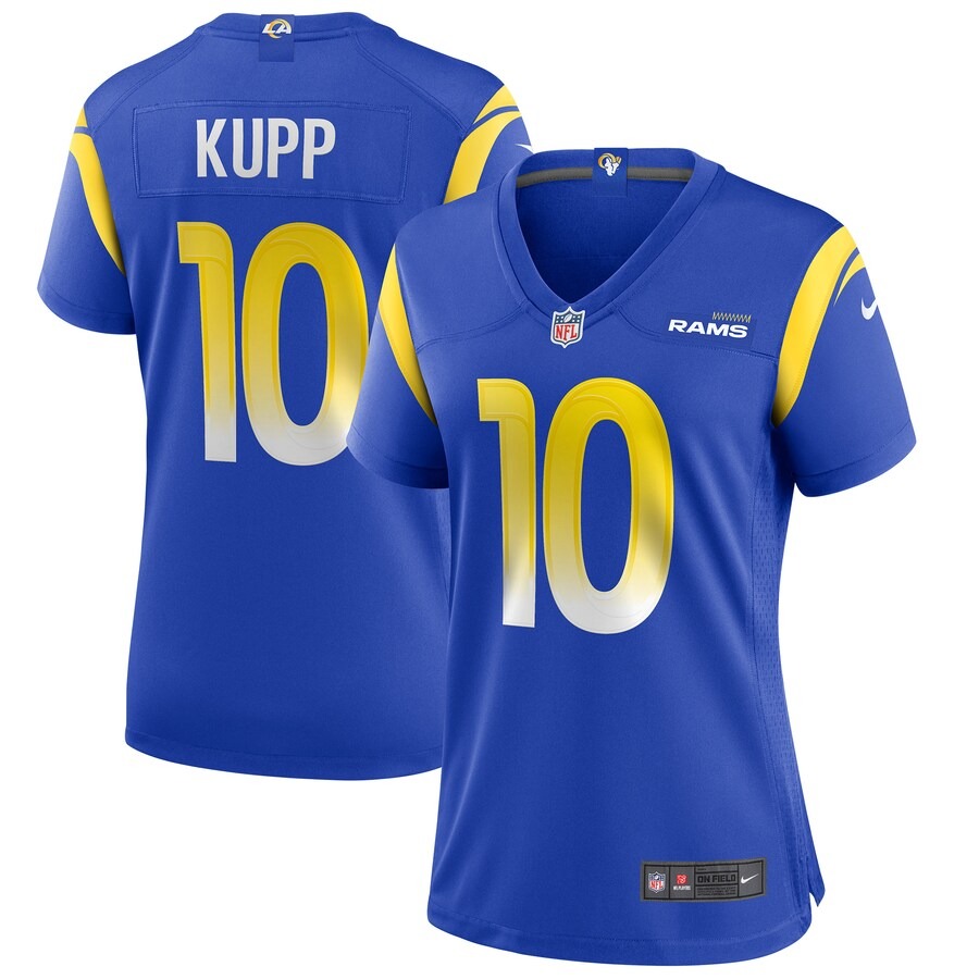 Women's Los Angeles Rams Cooper Kupp Nike Royal Team Game Jersey - Jersey