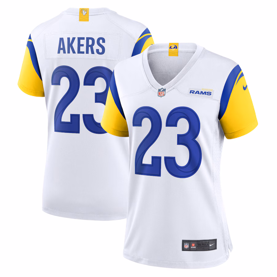 Women's Los Angeles Rams Cam Akers Nike White Game Jersey - Jersey
