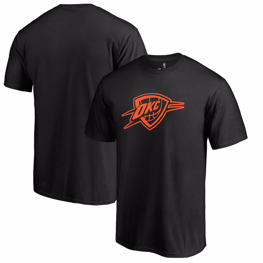 Men's Oklahoma City Thunder Black Taylor T-Shirt - Jersey