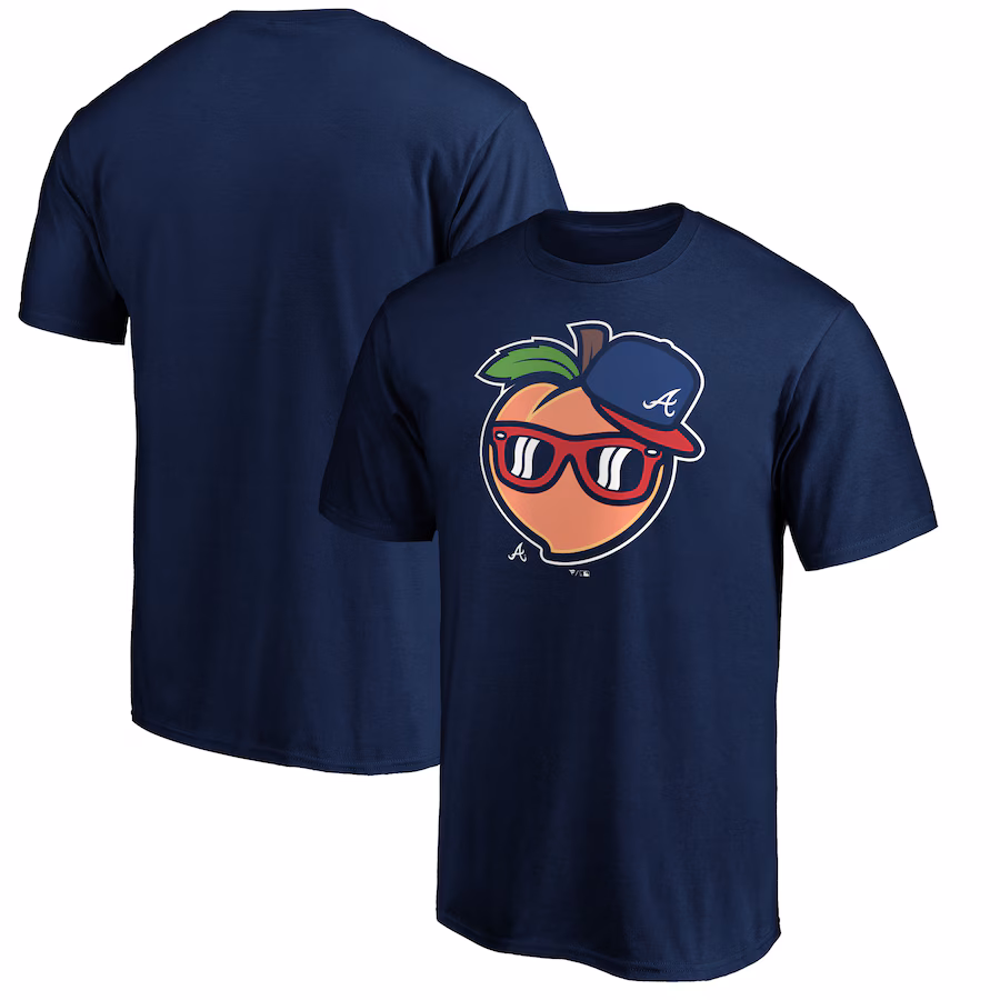 Men's Atlanta Braves Navy Team Adrenaline T-Shirt - Jersey