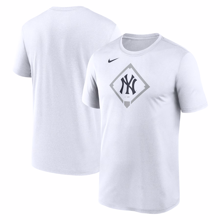 Men's New York Yankees Nike White Icon Legend Performance T-Shirt - Jersey