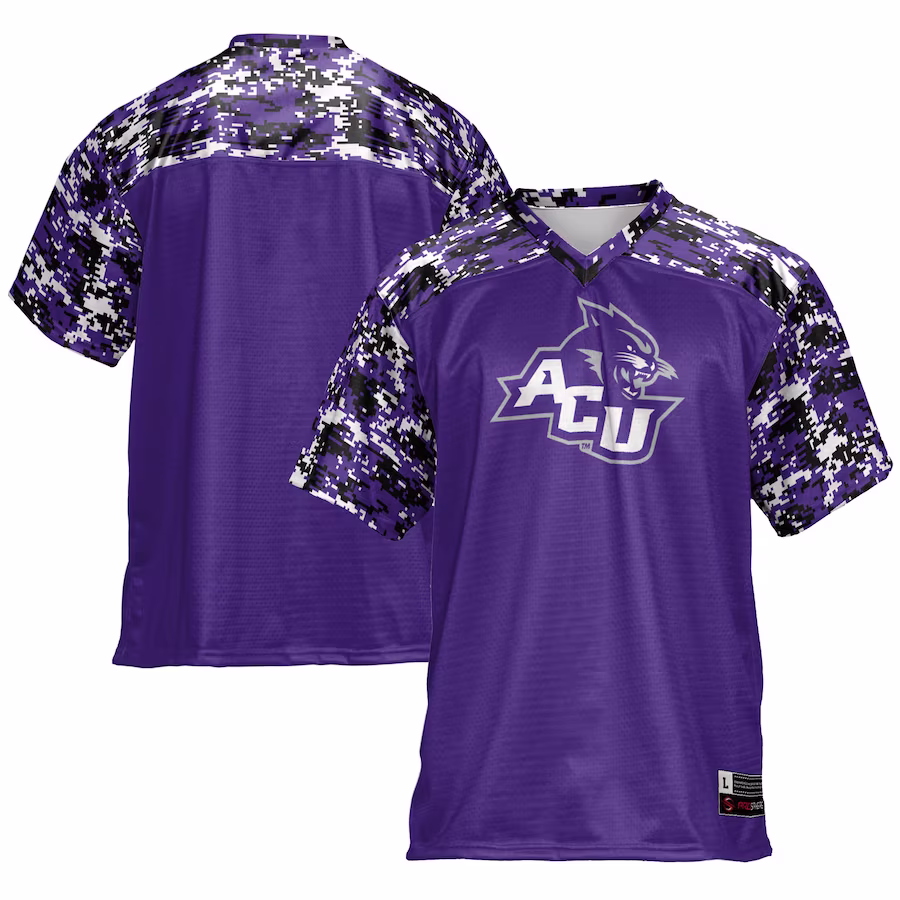 Abilene Christian University Wildcats GameDay Greats Football Jersey - Purple - Jersey