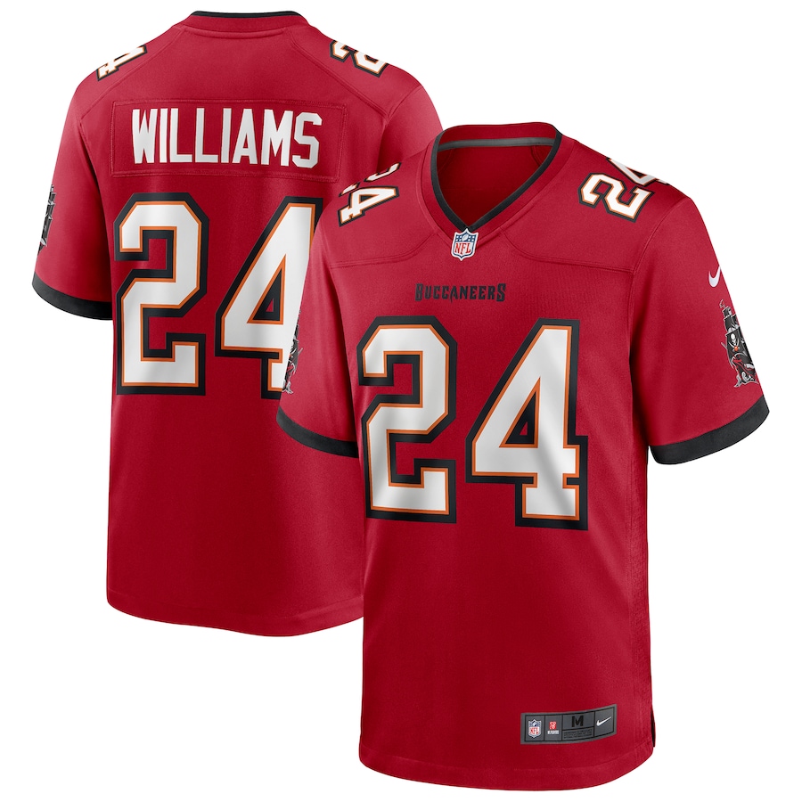 Men's Tampa Bay Buccaneers Cadillac Williams Nike Red Game Retired Player Jersey - Jersey