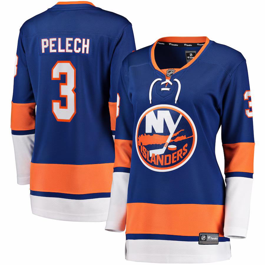 Women's New York Islanders Adam Pelech Fanatics Royal Home Breakaway Player Jersey - Jersey
